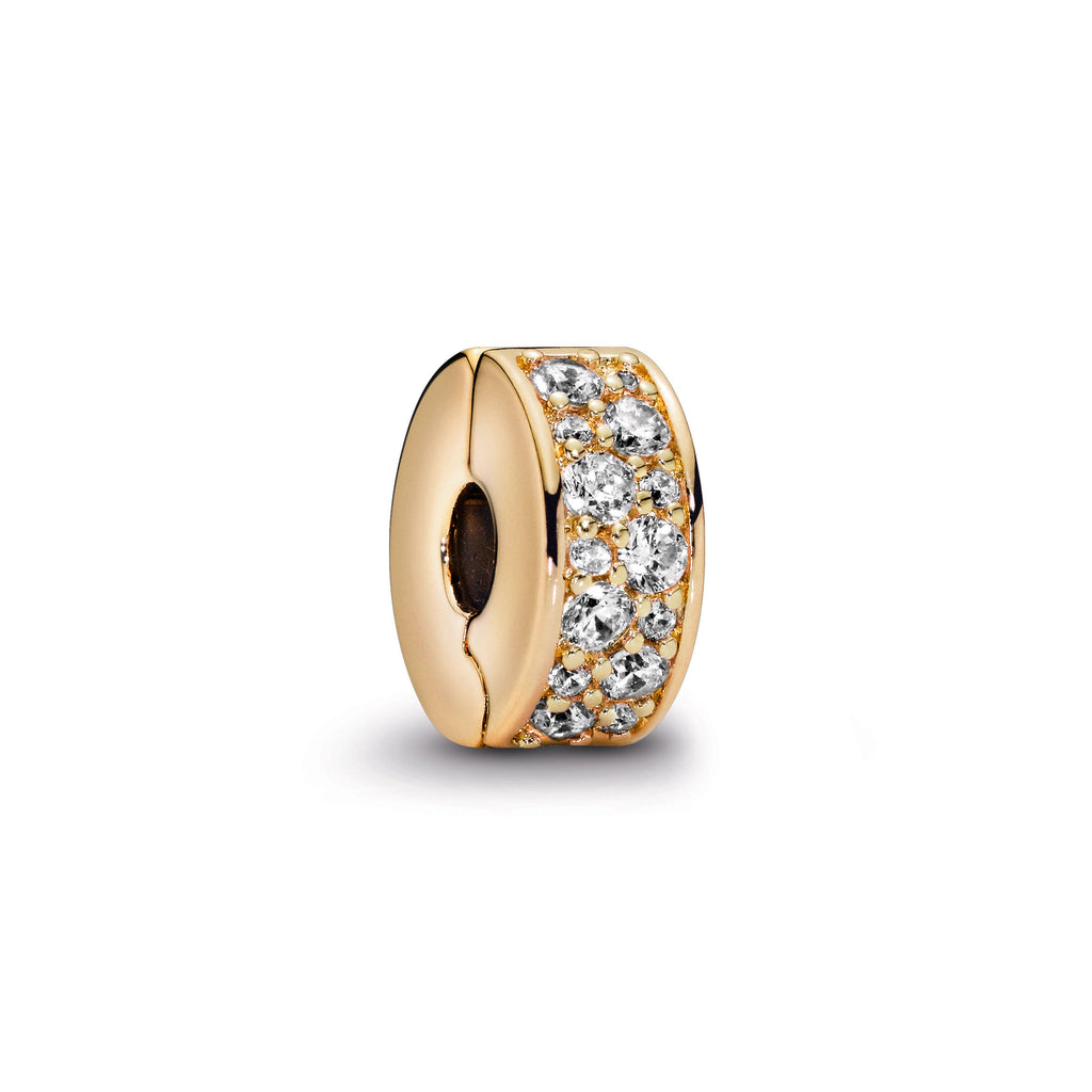 Pandora Clear Pave Clip Charm