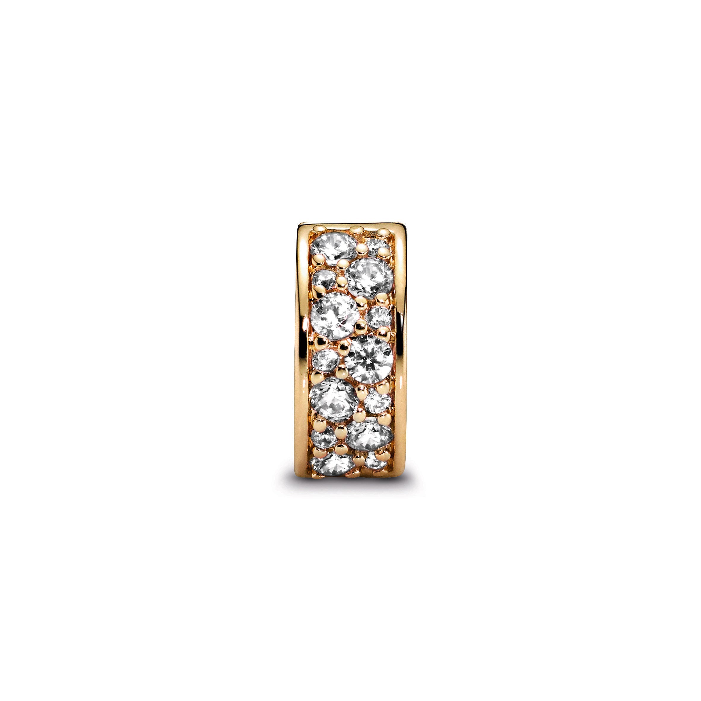 Pandora Clear Pave Clip Charm