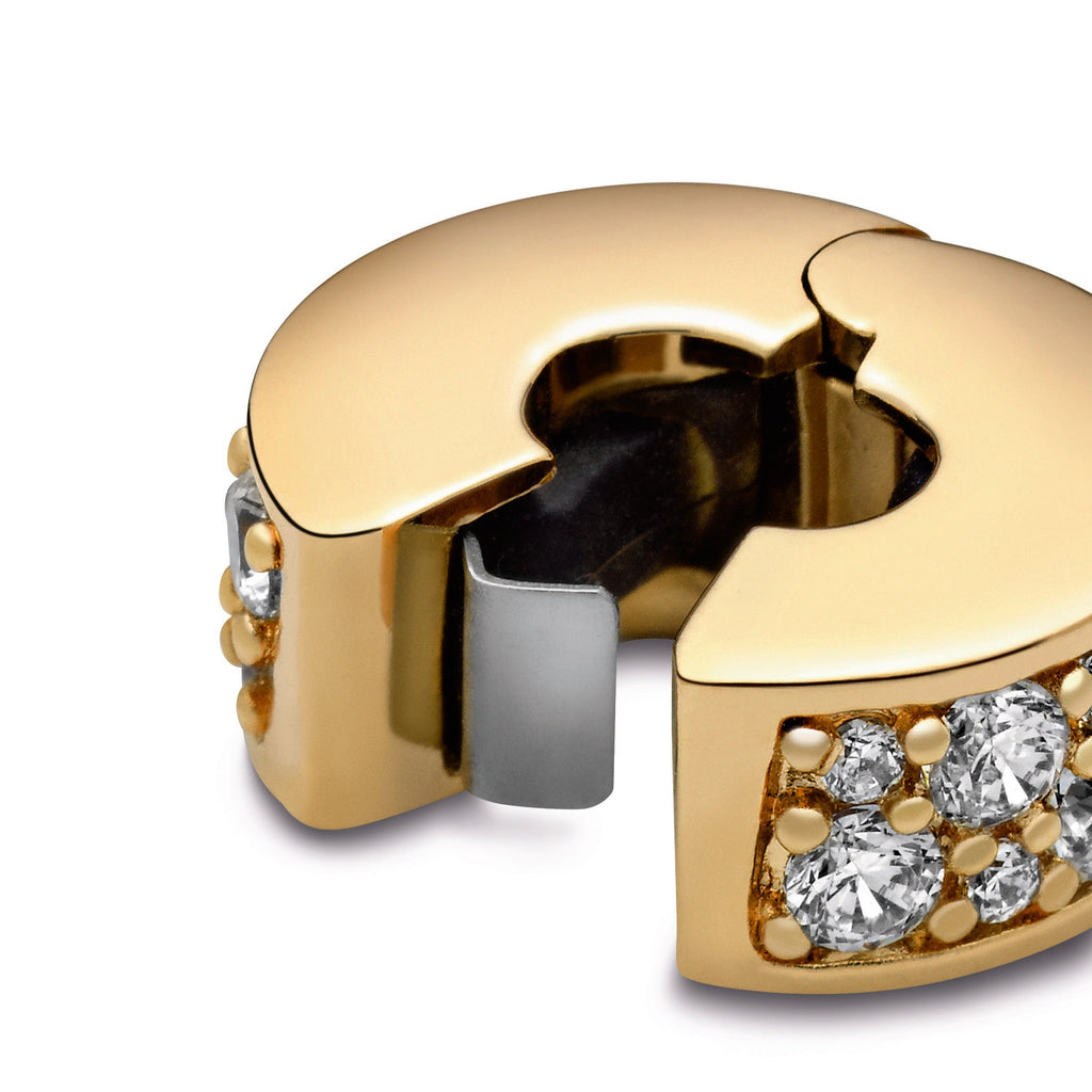 Pandora Clear Pave Clip Charm