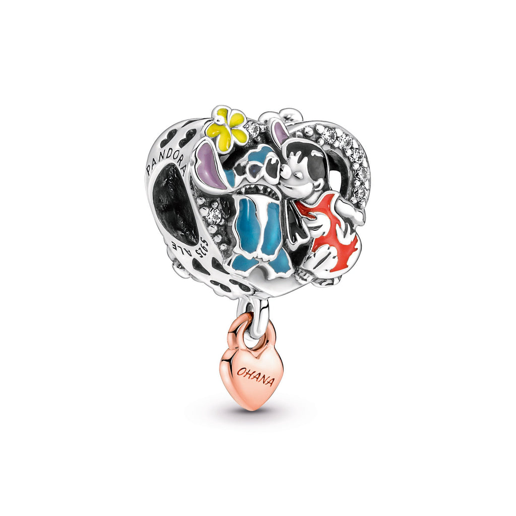 Pandora Disney Ohana Lilo & Stitch Inspired Charm