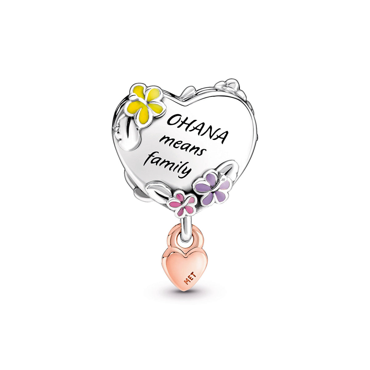 Pandora Disney Ohana Lilo & Stitch Inspired Charm