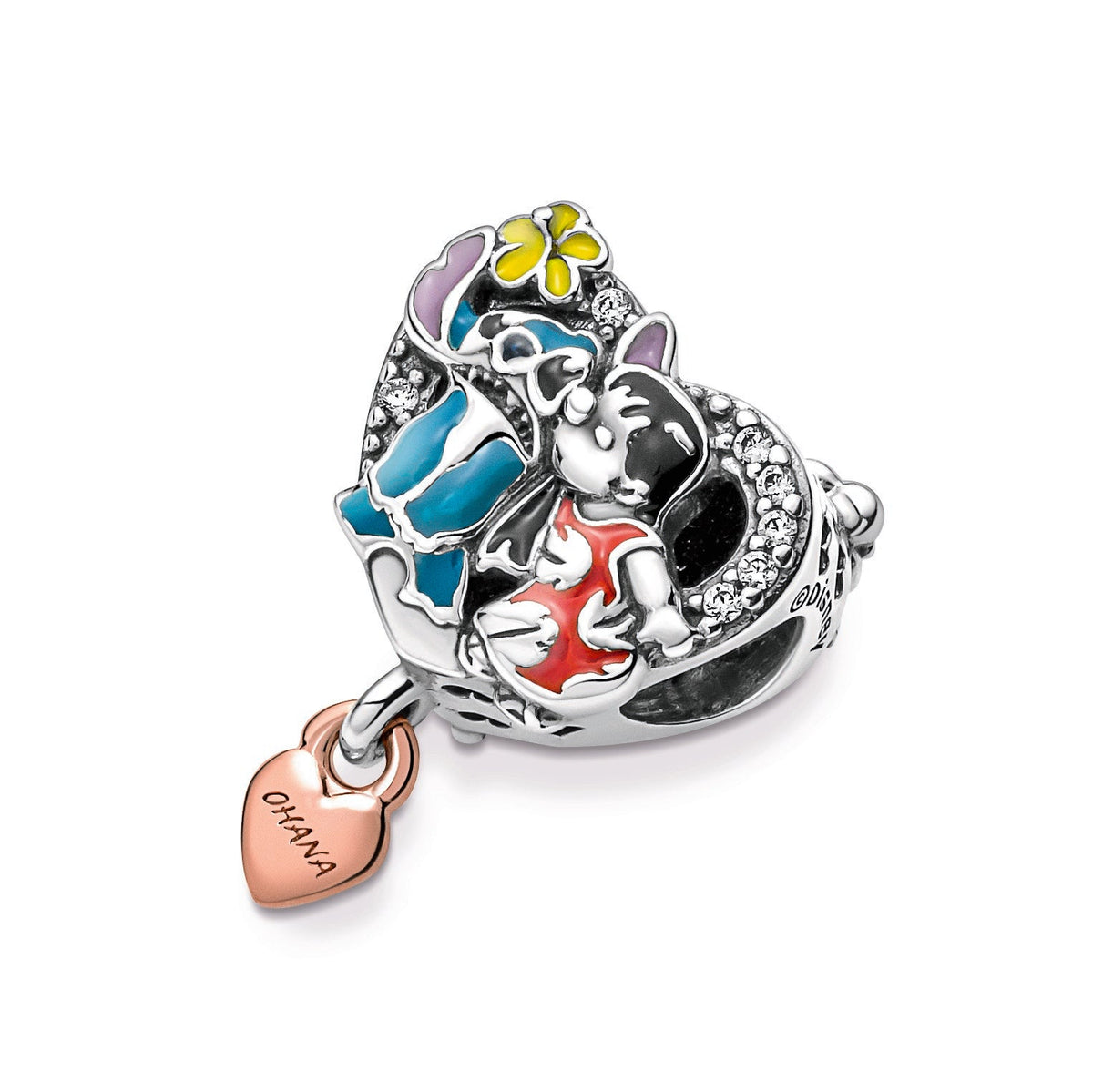 Pandora Disney Ohana Lilo & Stitch Inspired Charm