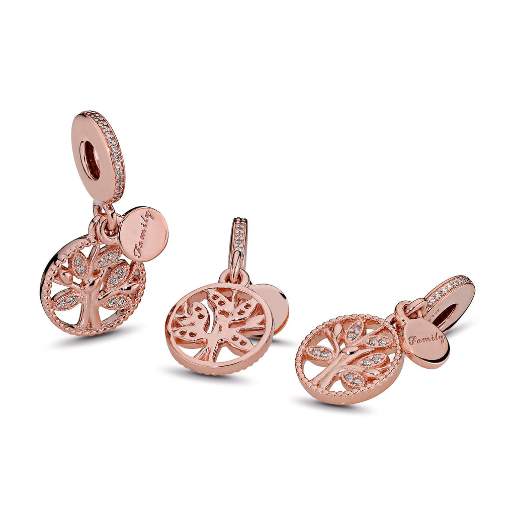Pandora Sparkling Family Tree Dangle Charm