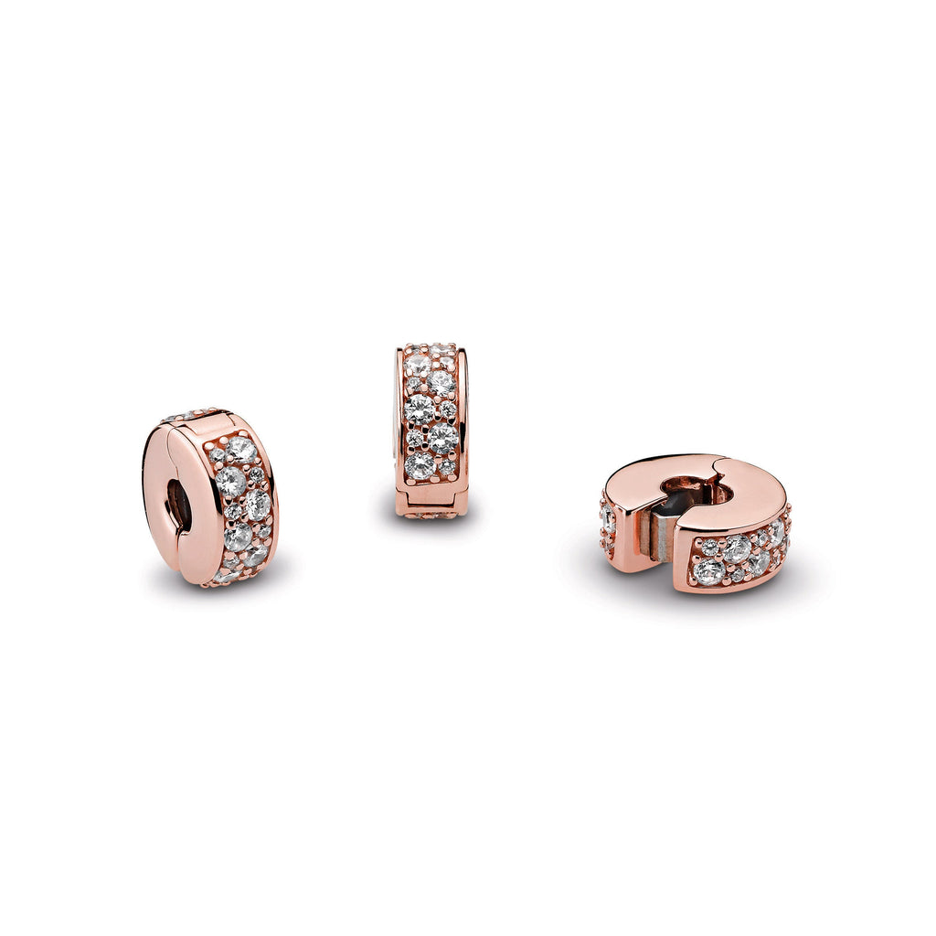 Pandora Clear Pave Clip Charm