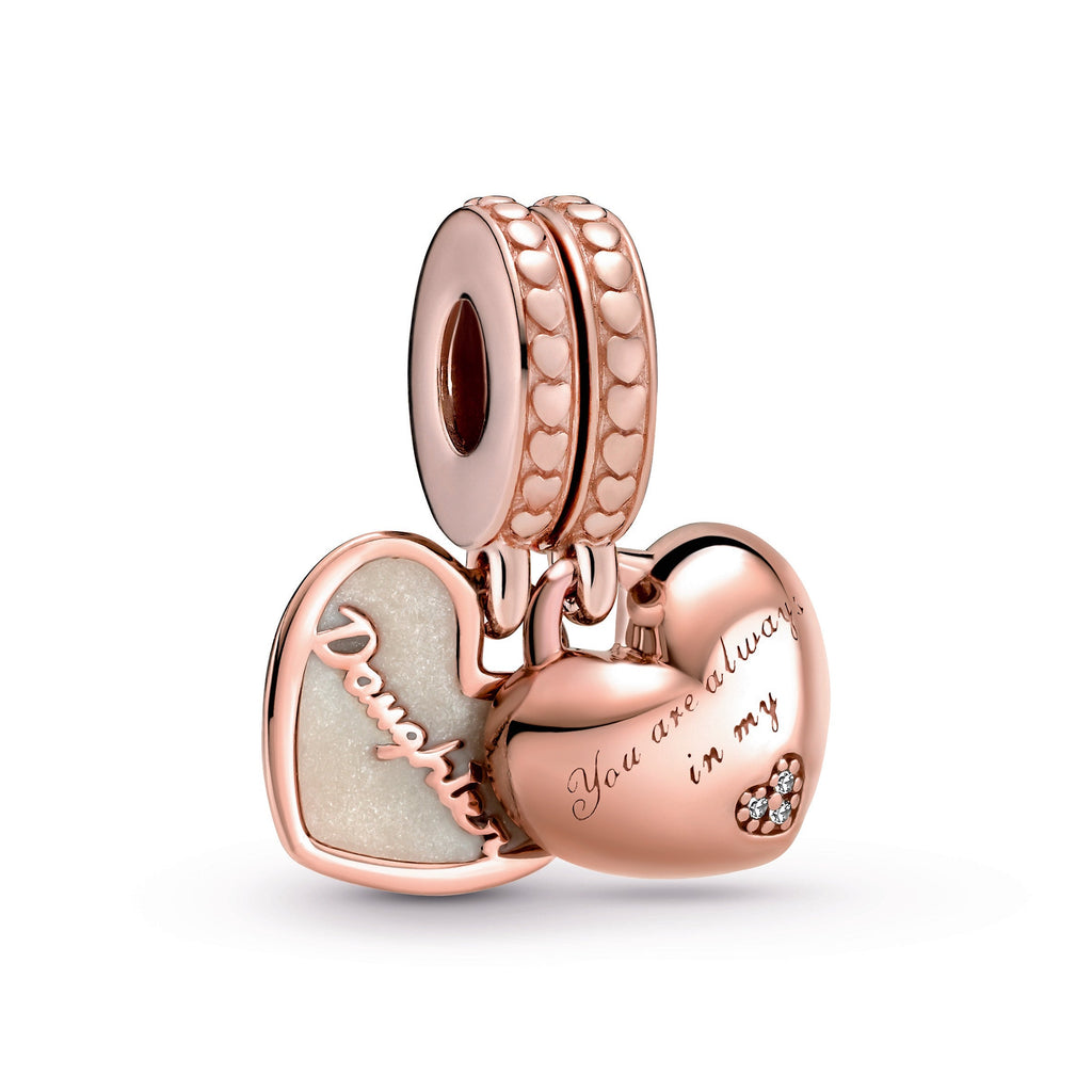 Pandora You're Always in My Heart Split Dangle Charm