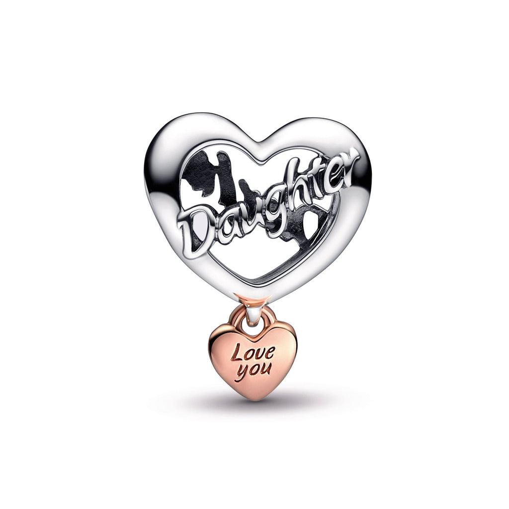 Pandora Love You Daughter Heart Charm