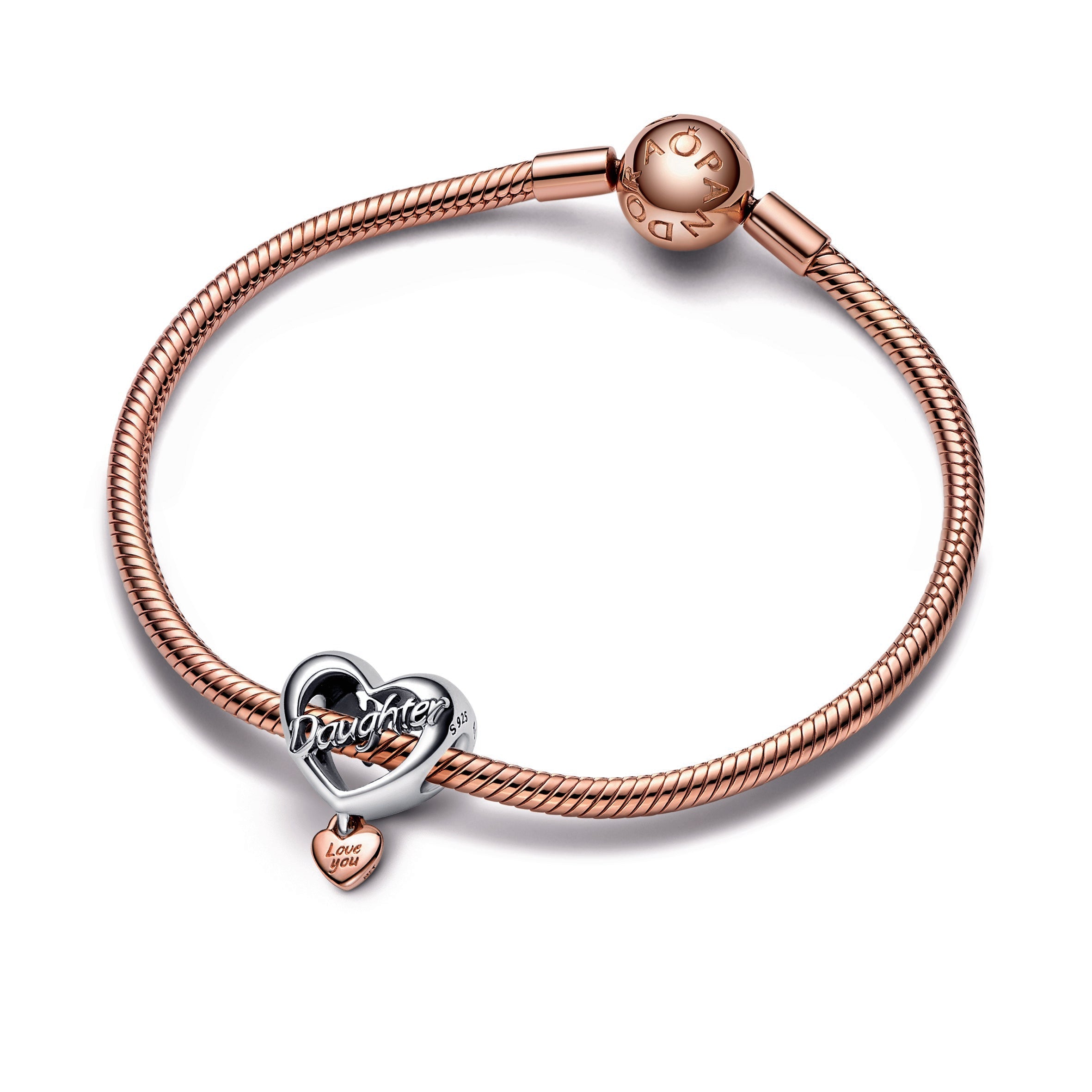 Pandora Love You Daughter Heart Charm