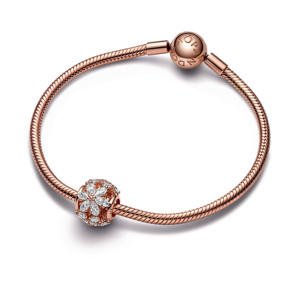 Pandora Sparkling Herbarium Cluster Round Charm