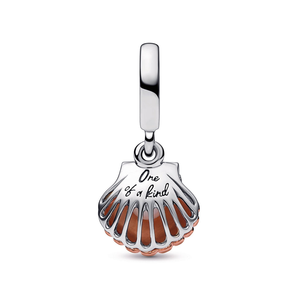 Pandora Club 2023 Sea Shell & Treated Freshwater Pearl Dangle Charm