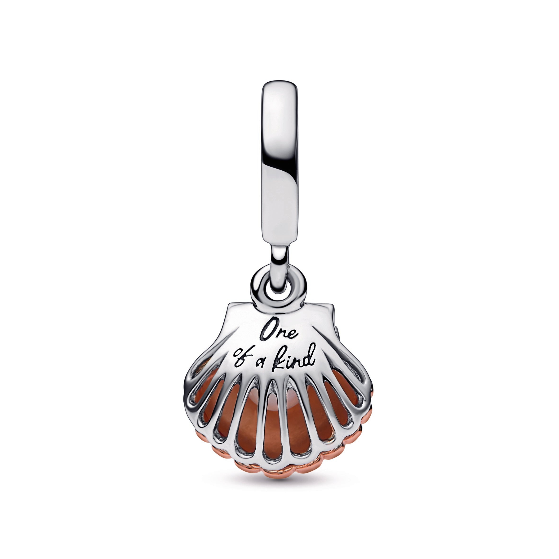 Pandora Club 2023 Sea Shell & Treated Freshwater Pearl Dangle Charm