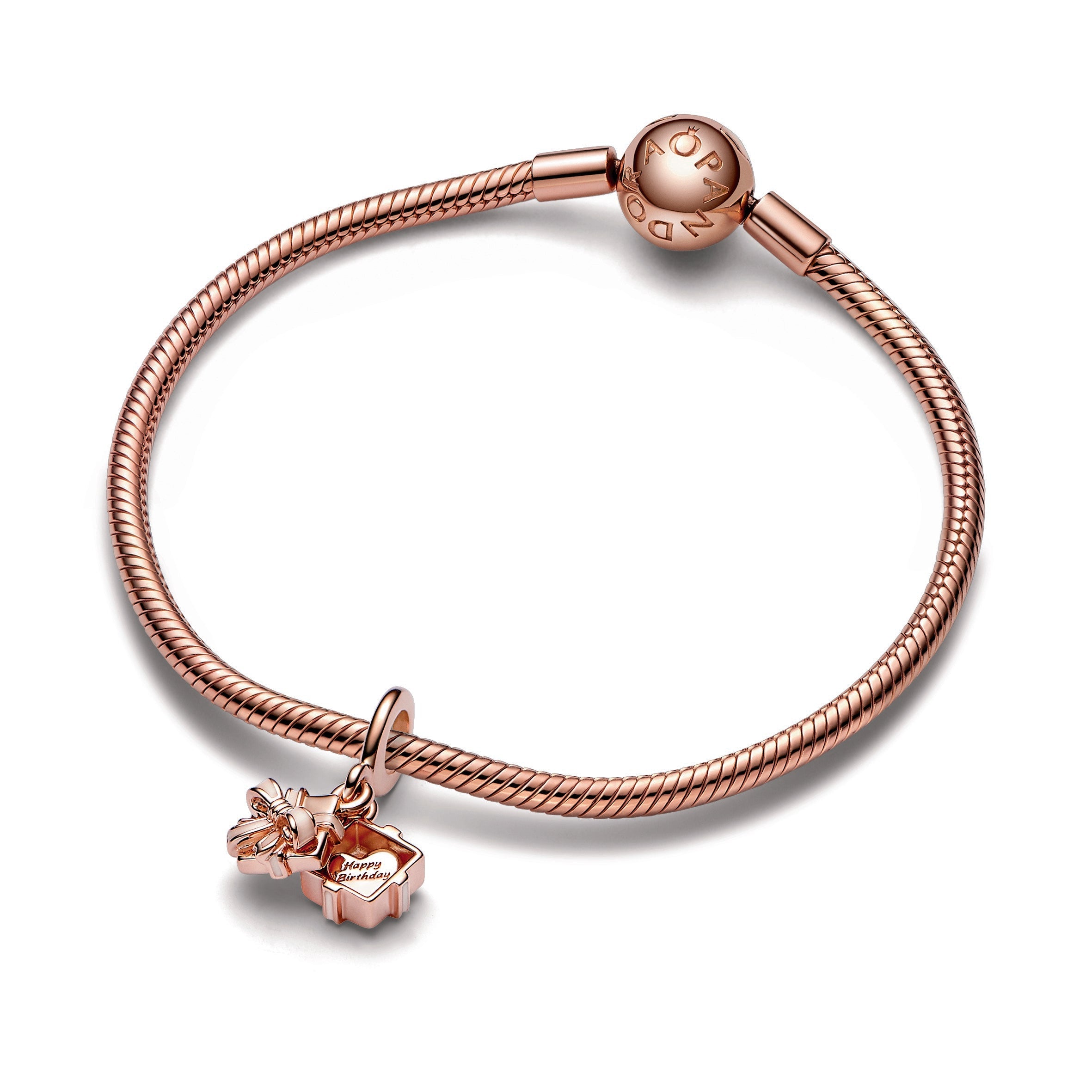 Pandora Openable Birthday Gift Dangle Charm