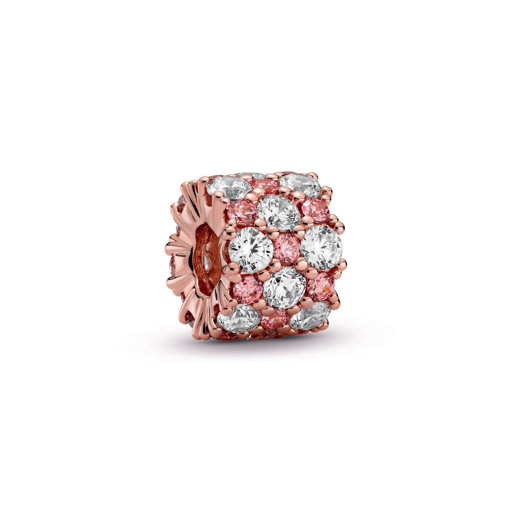 Pandora Pink & Clear Sparkle Charm