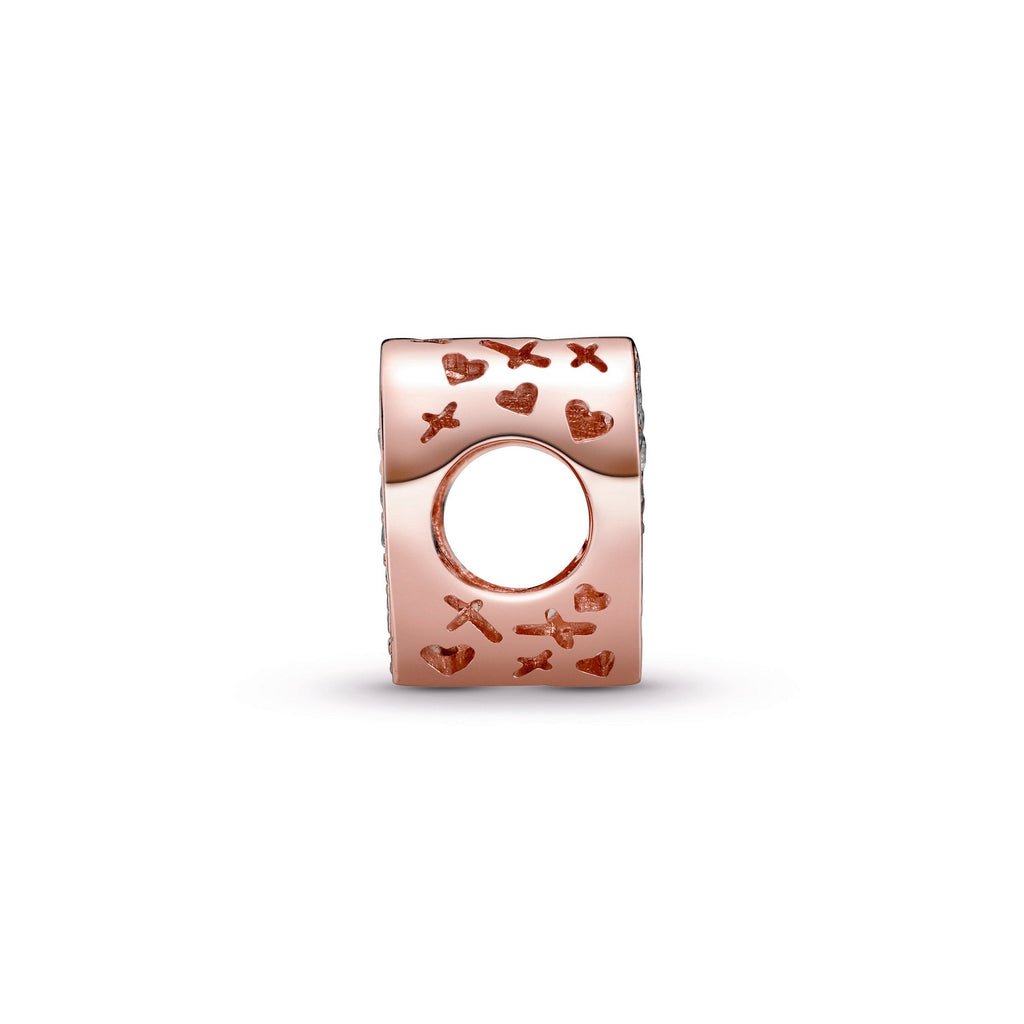 Pandora Sparkling Freehand Heart Charm