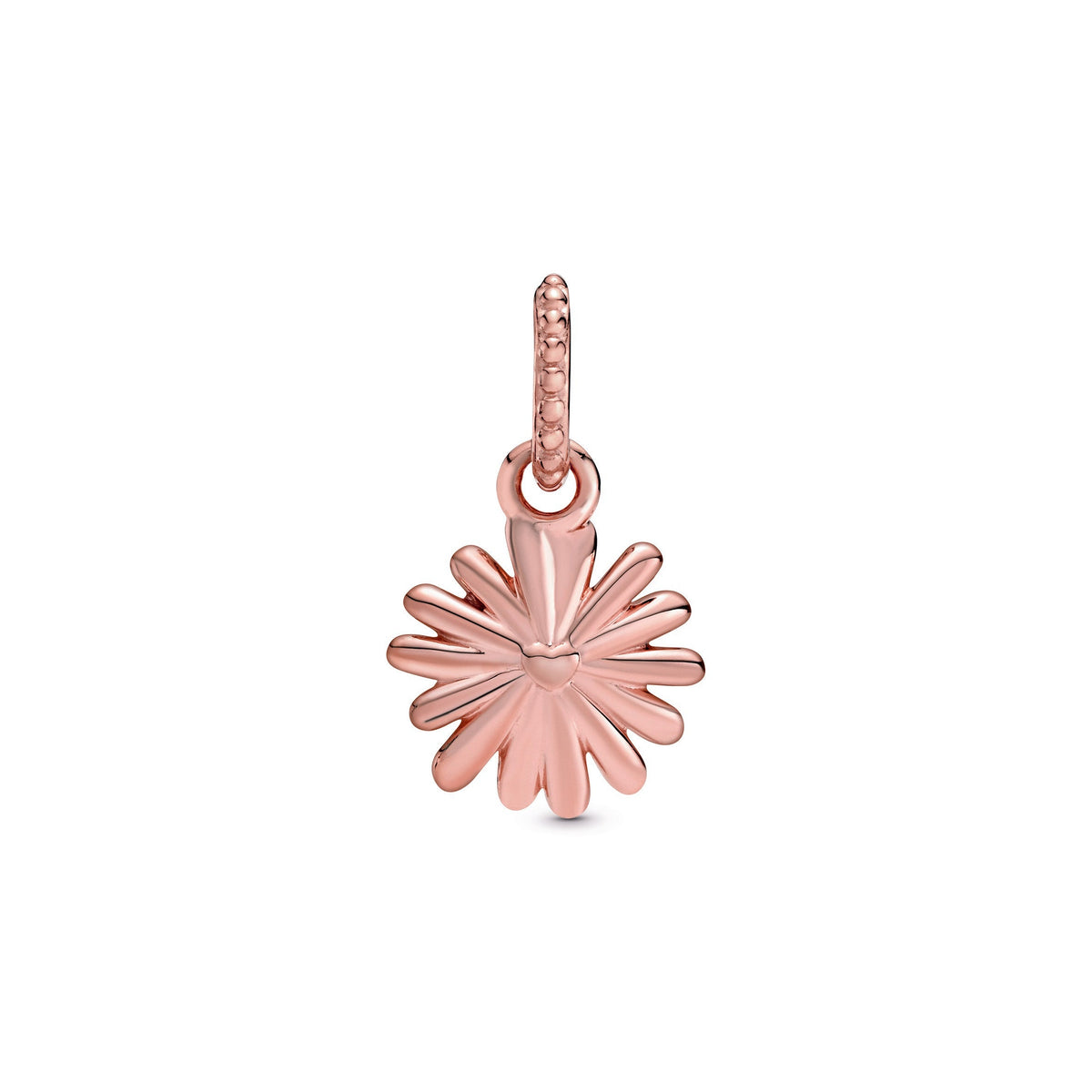 Pandora Pink Daisy Flower Dangle Charm