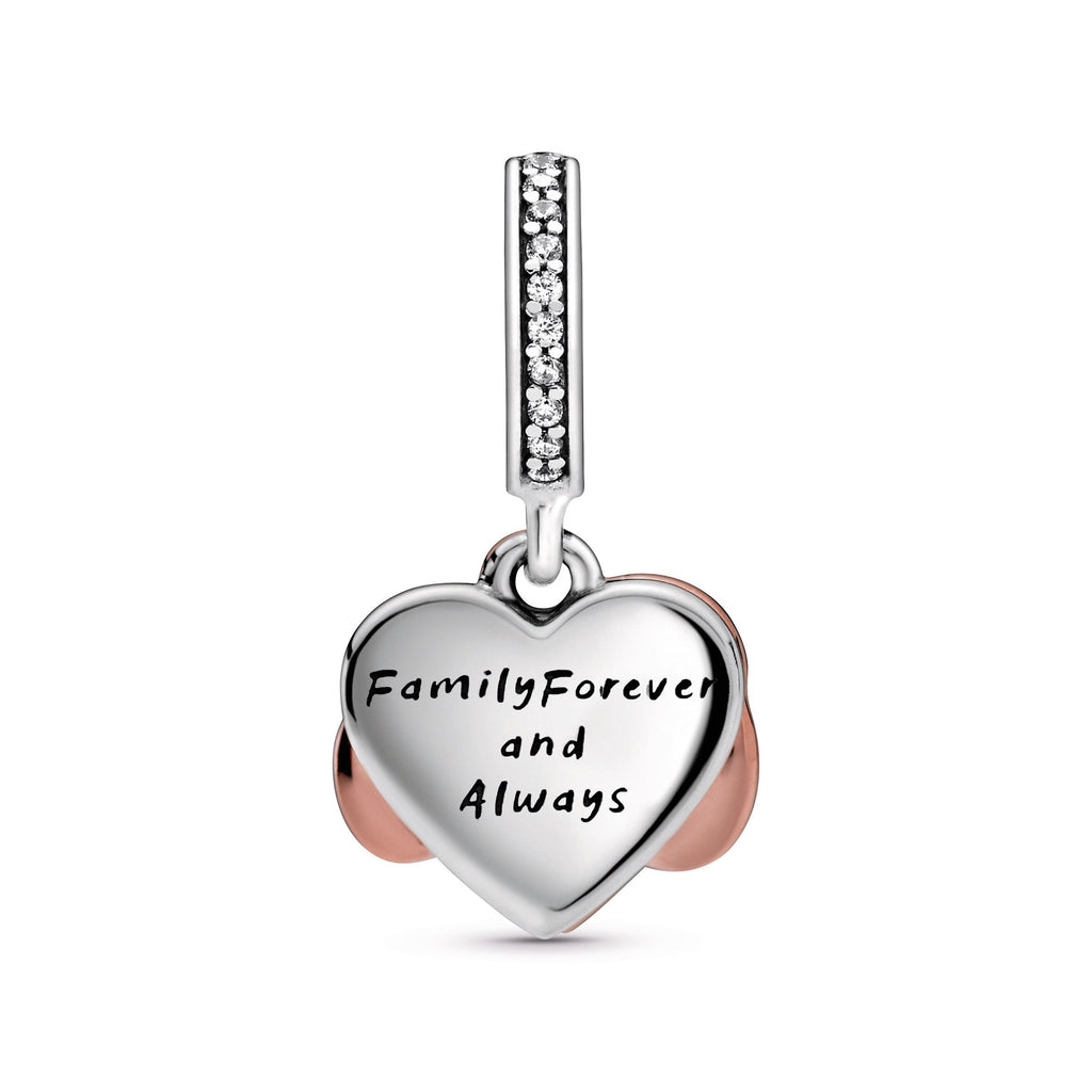 Pandora Sparkling Infinity Heart Dangle Charm