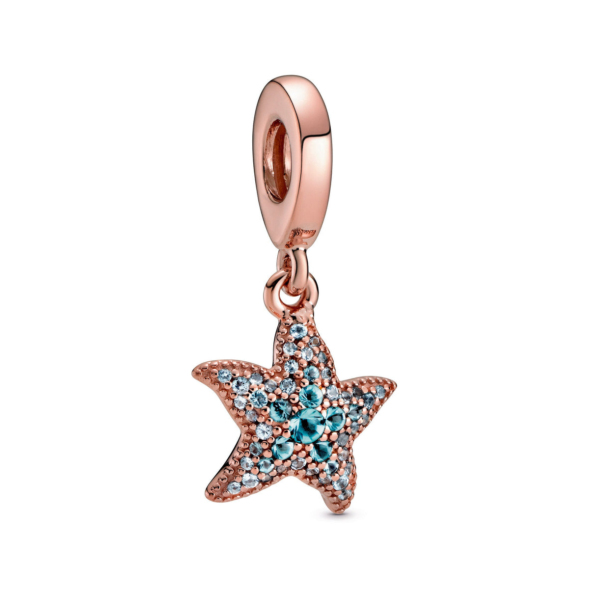 Pandora Sparkling Starfish Dangle Charm