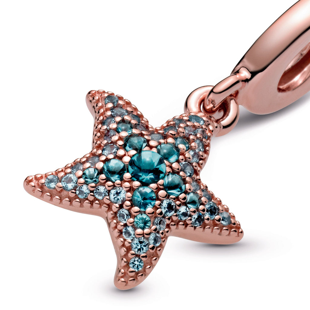 Pandora Sparkling Starfish Dangle Charm
