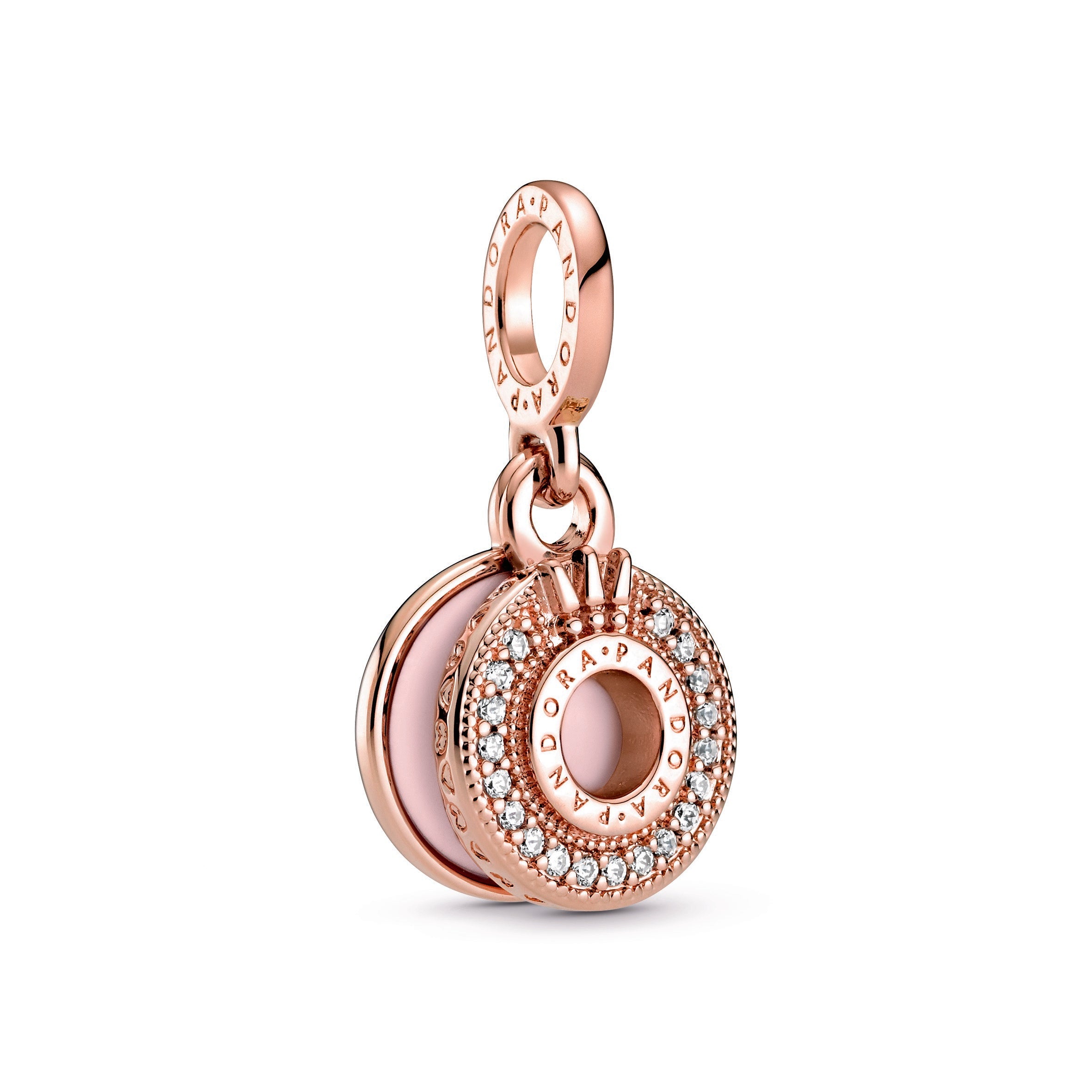 Pandora Sparkling Pave Crown O Dangle Charm