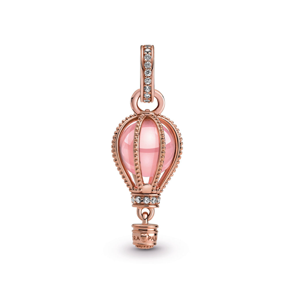 Pandora Sparkling Pink Hot Air Balloon Dangle Charm