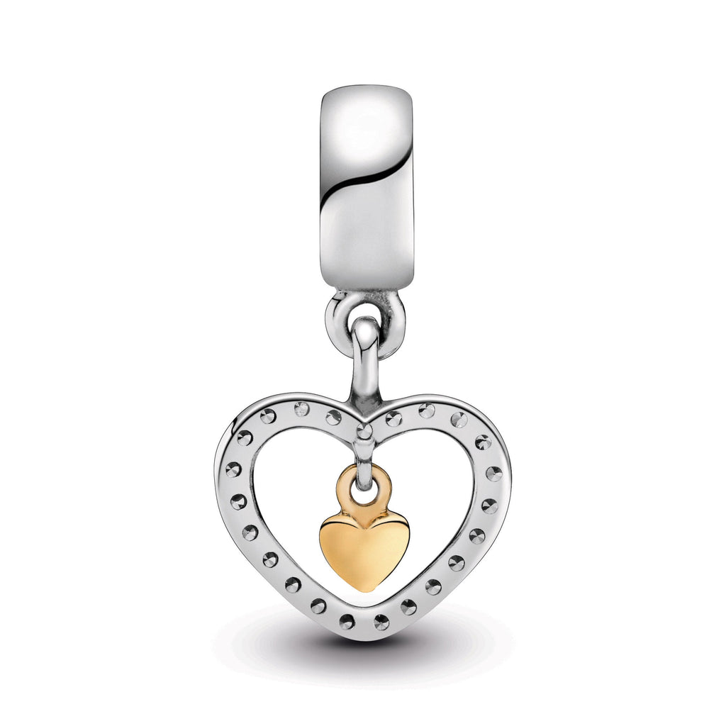 Pandora Forever in my Heart charm