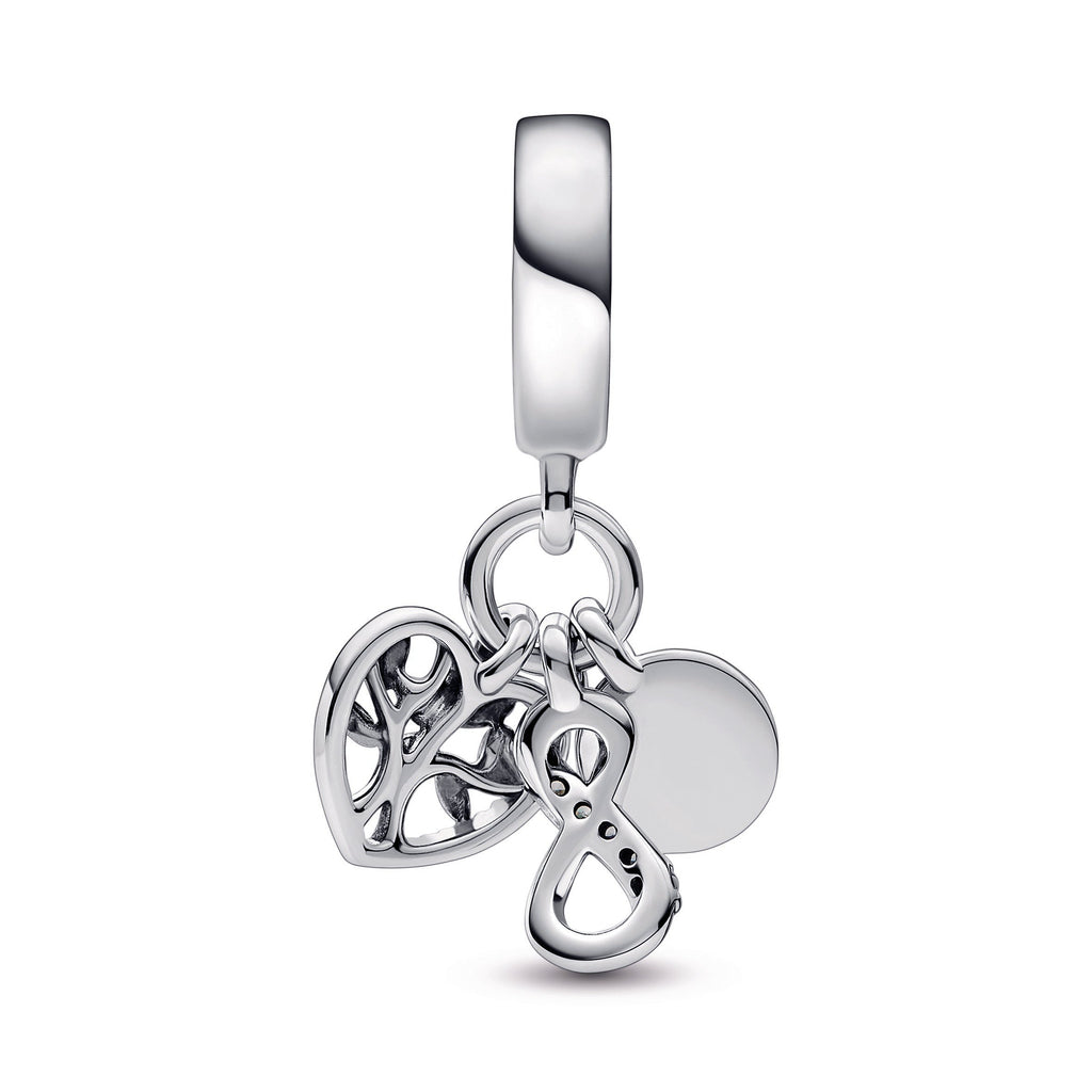 Pandora Family Infinity Triple Dangle Charm
