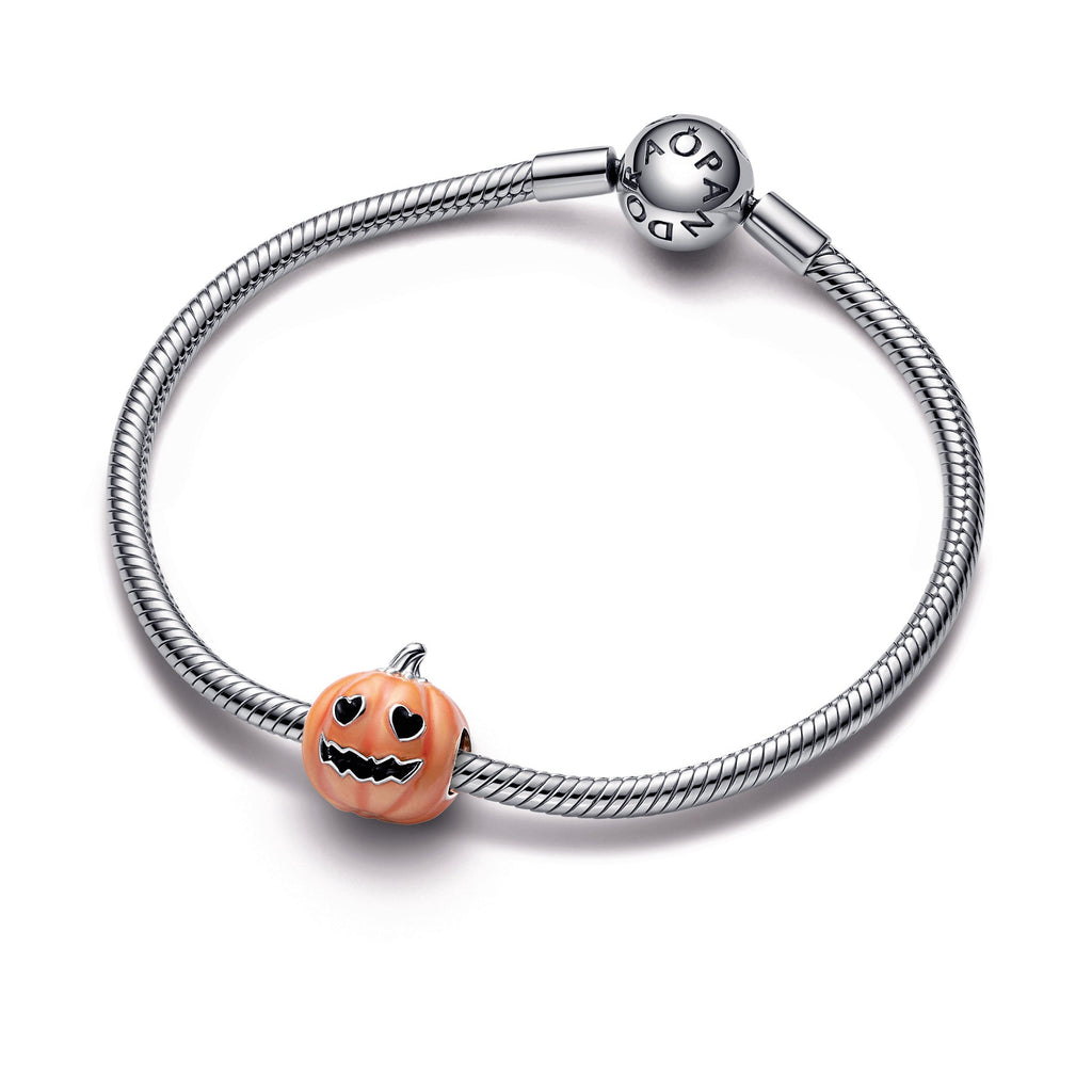 Pandora Glow-in-the-Dark Spooky Pumpkin Charm