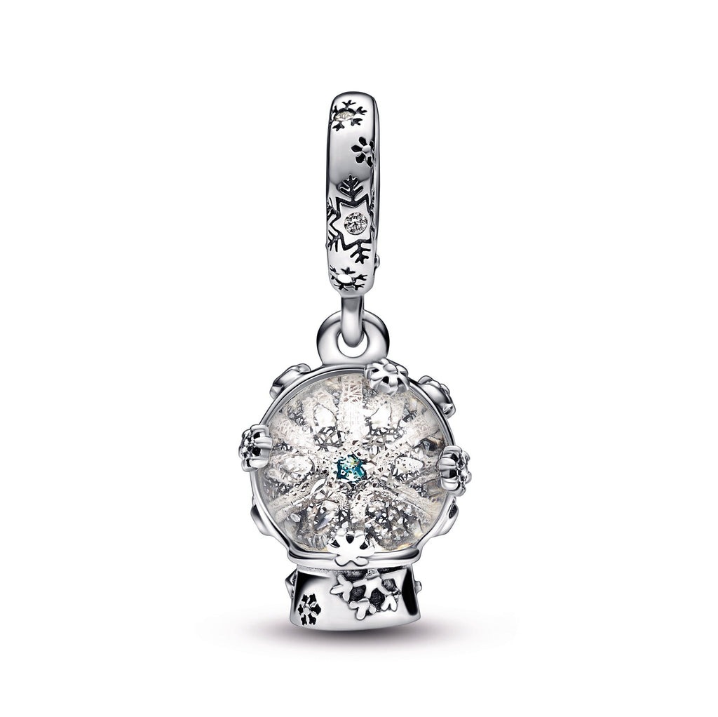 Pandora Snowflake Snowglobe Dangle Charm