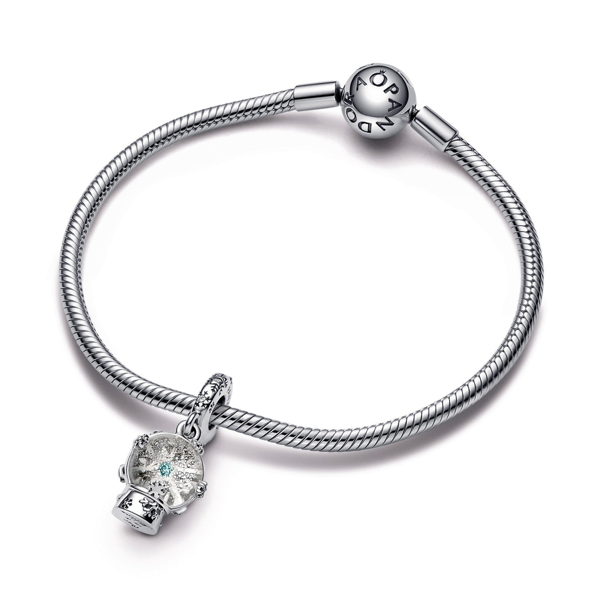 Pandora Snowflake Snowglobe Dangle Charm