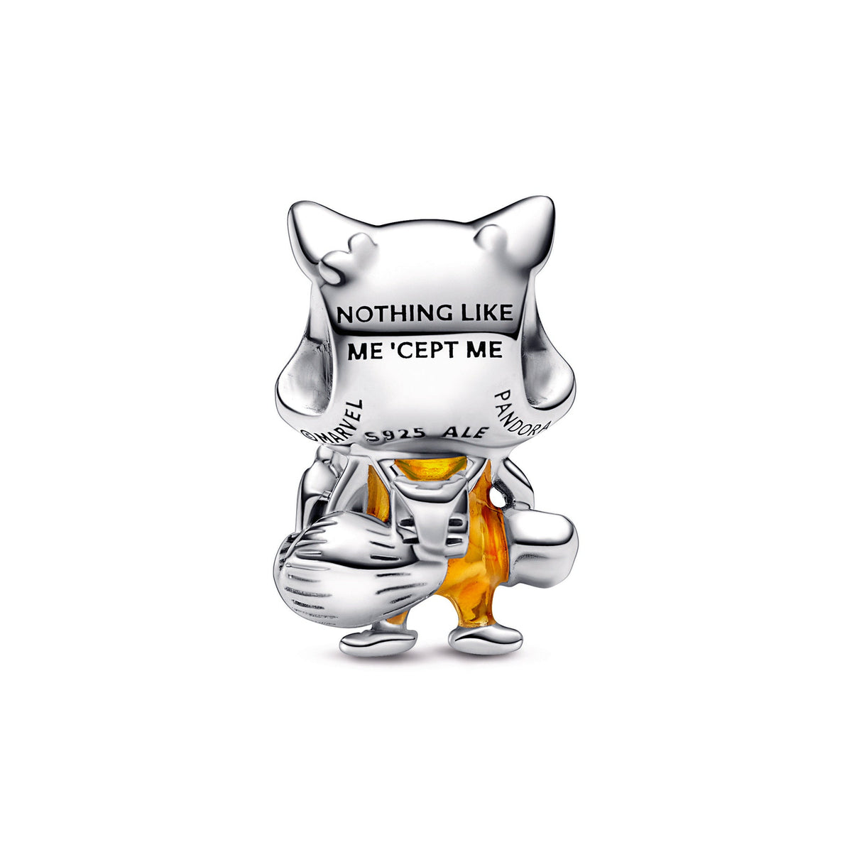 Pandora Marvel Guardians of the Galaxy Rocket Raccoon Charm