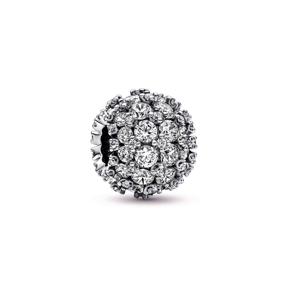 Pandora Sparkling Pave Round Charm