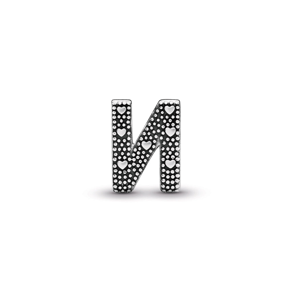 Pandora Letter N Alphabet Charm