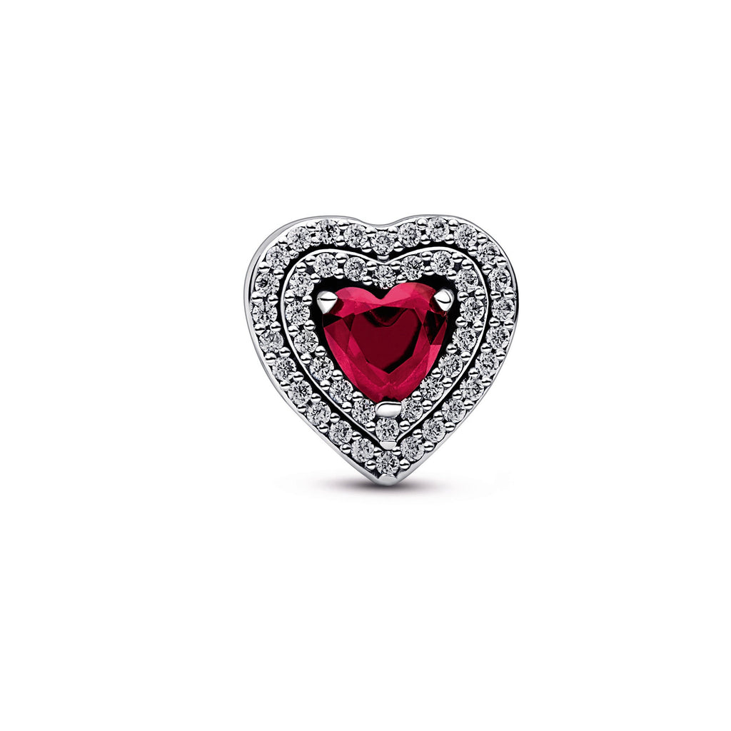 Pandora Sparkling Levelled Heart Charm