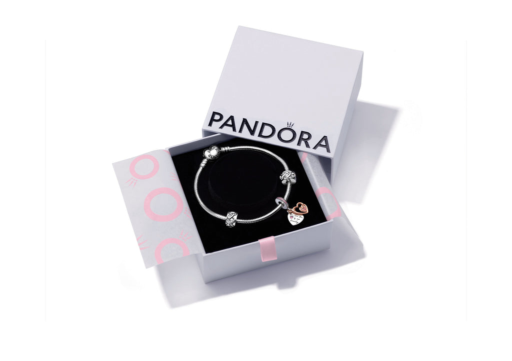 Pandora Entwined Infinite Hearts Full Bracelet Gift Set