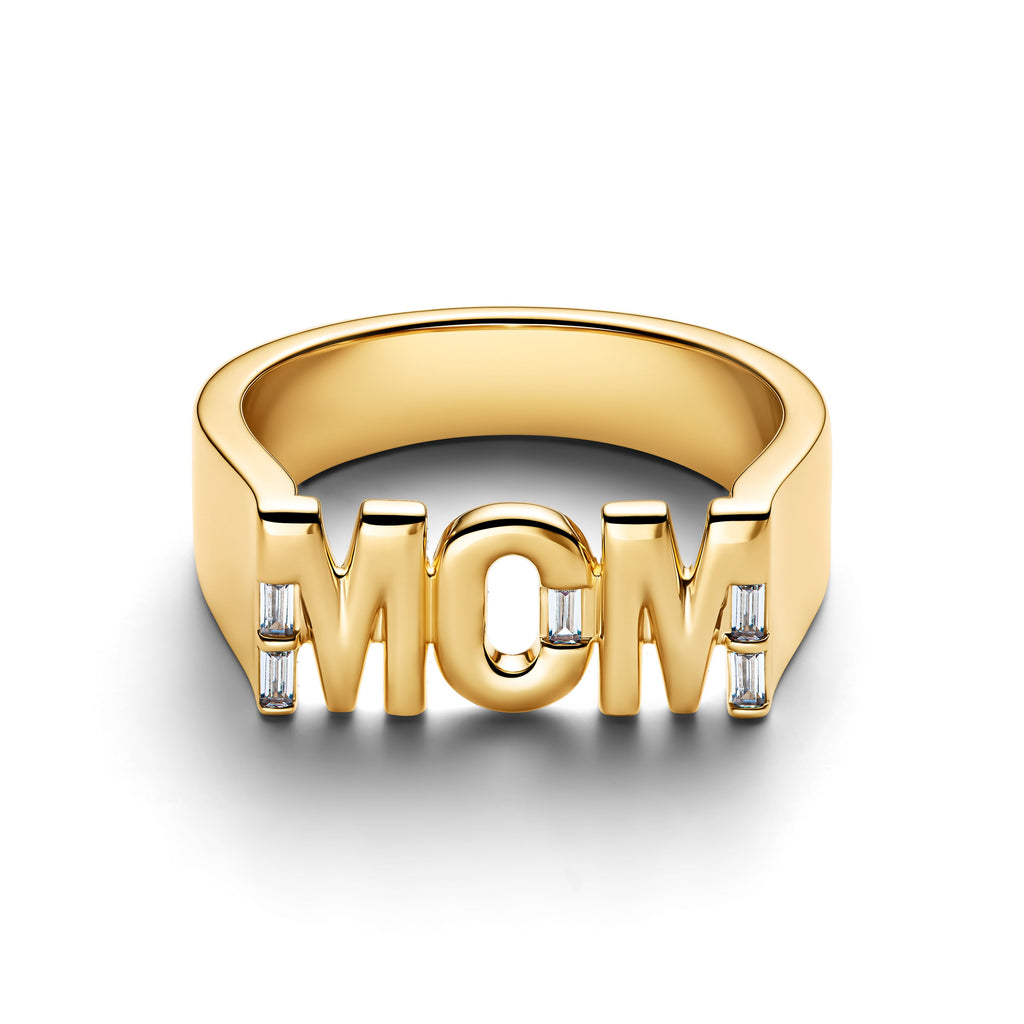 Pandora Mom Signet Ring