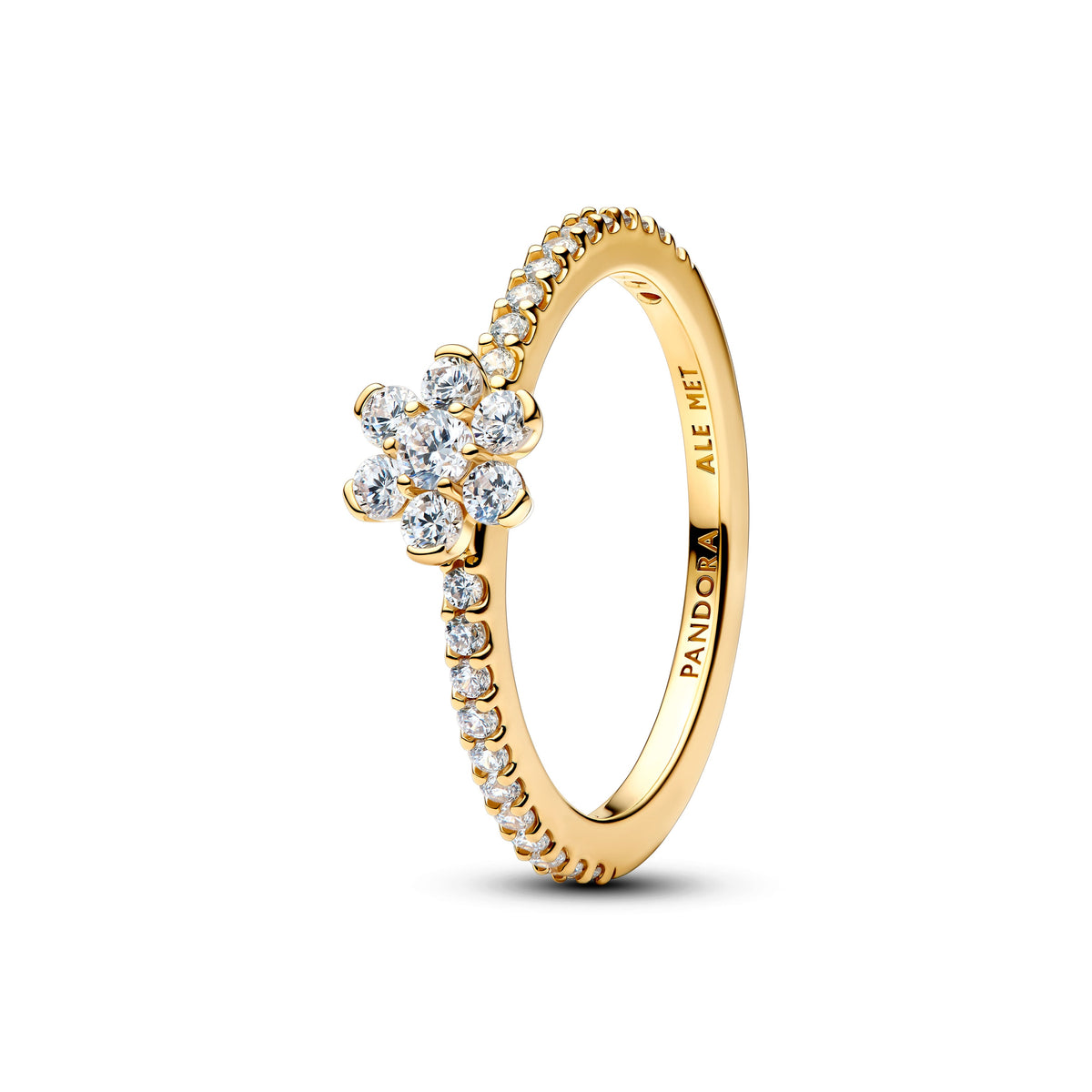 Pandora Sparkling Flower Ring