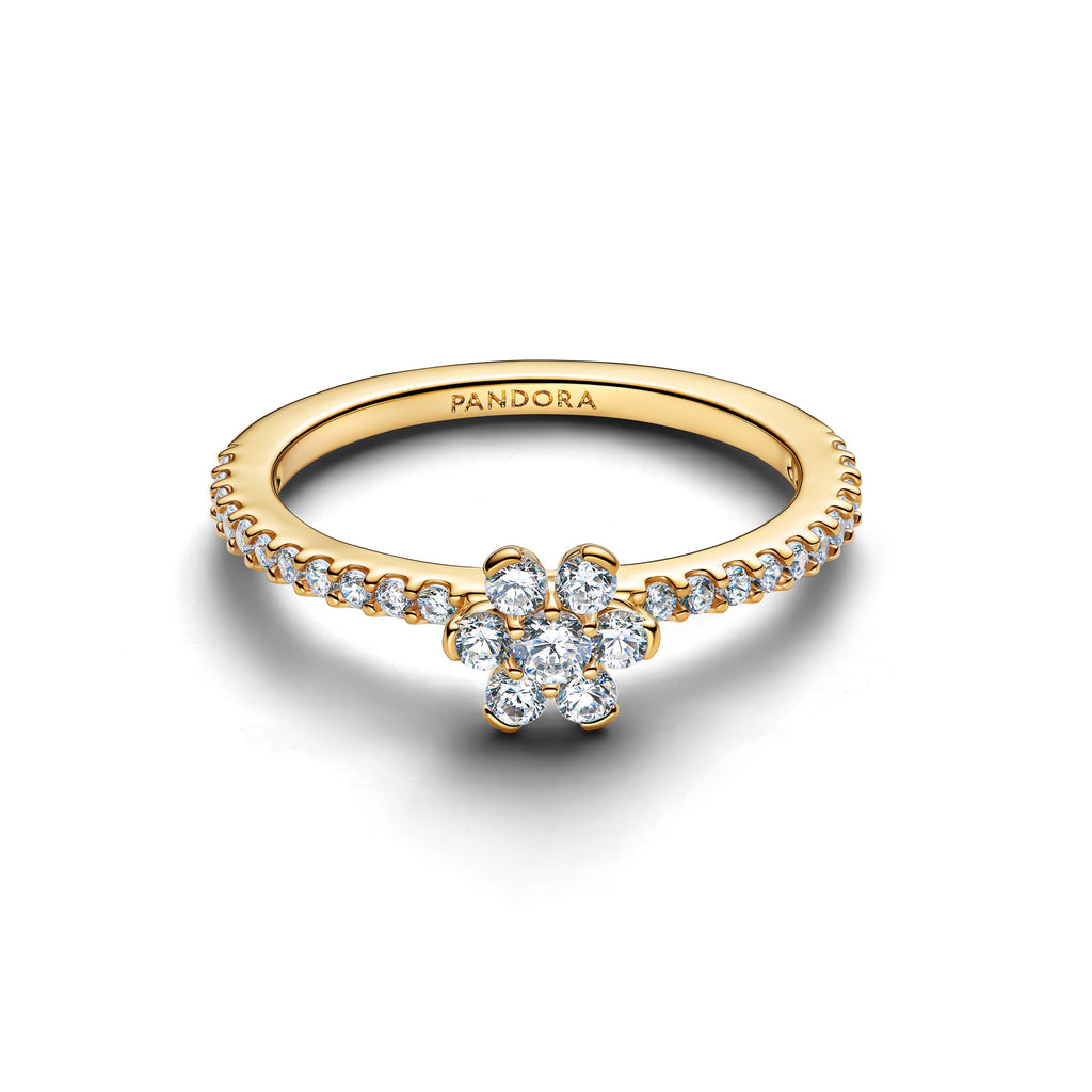 Pandora Sparkling Flower Ring
