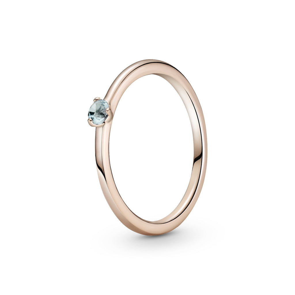 Pandora Light Blue Solitaire Ring