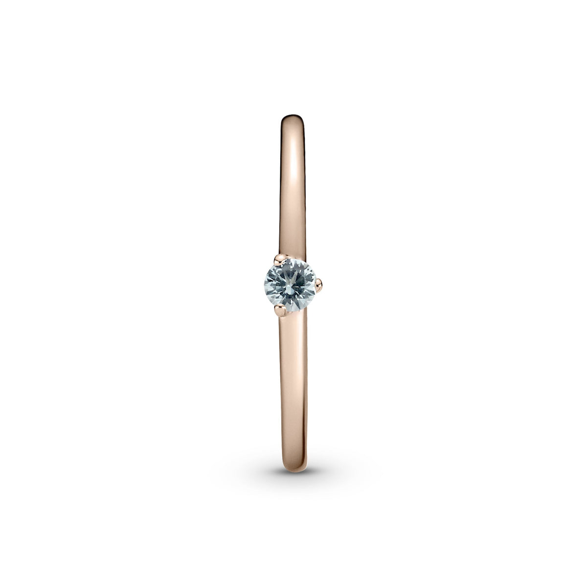 Pandora Light Blue Solitaire Ring