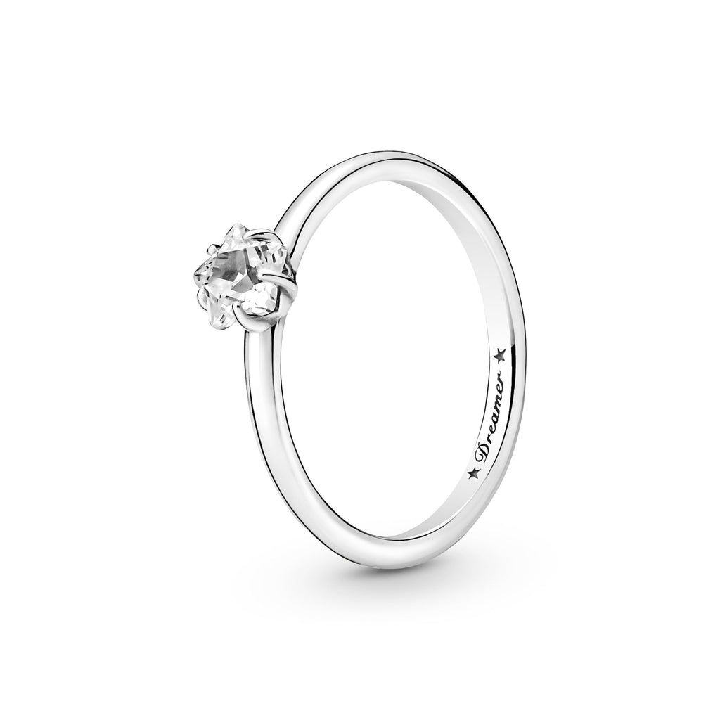 Pandora Celestial Sparkling Star Solitaire Ring