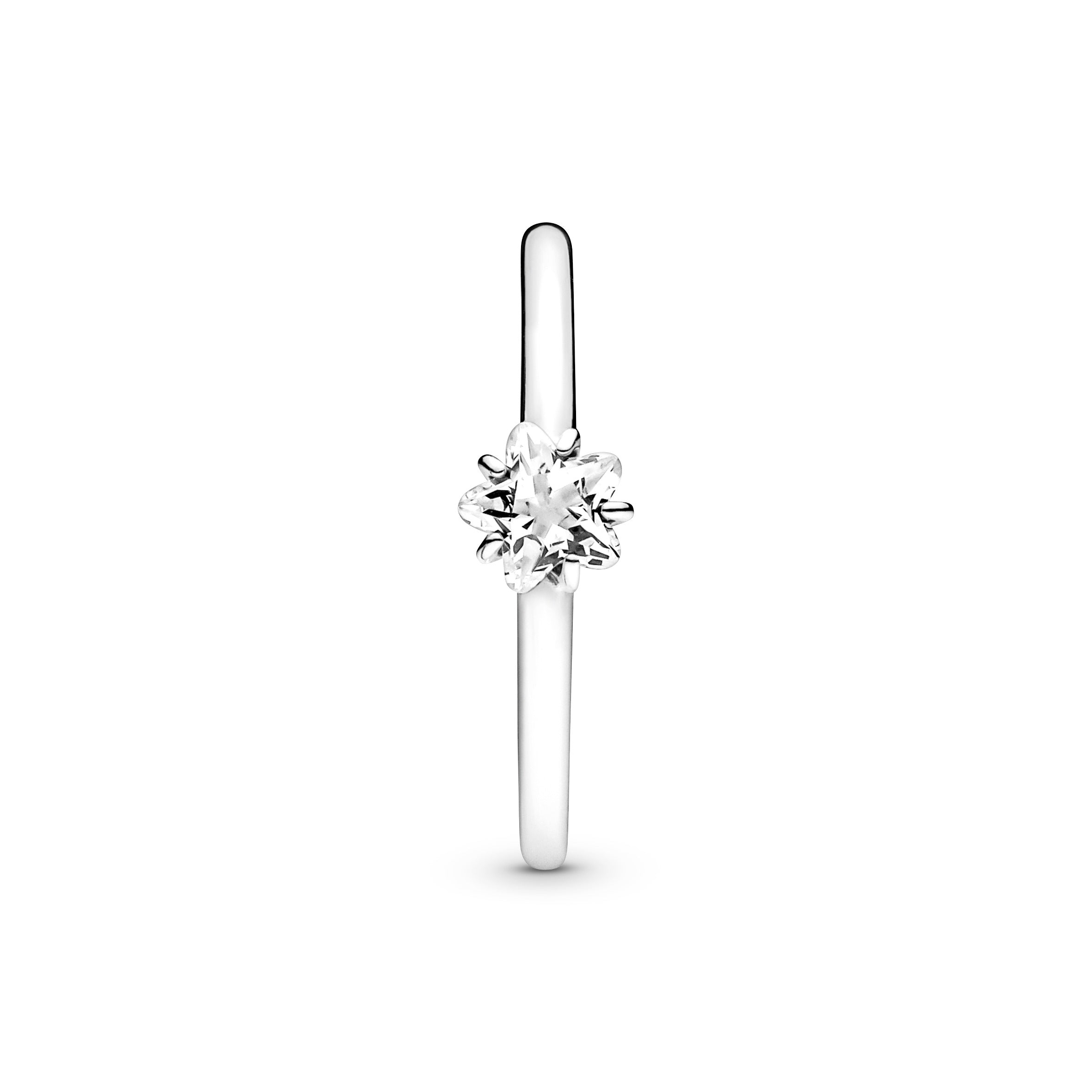 Pandora Celestial Sparkling Star Solitaire Ring