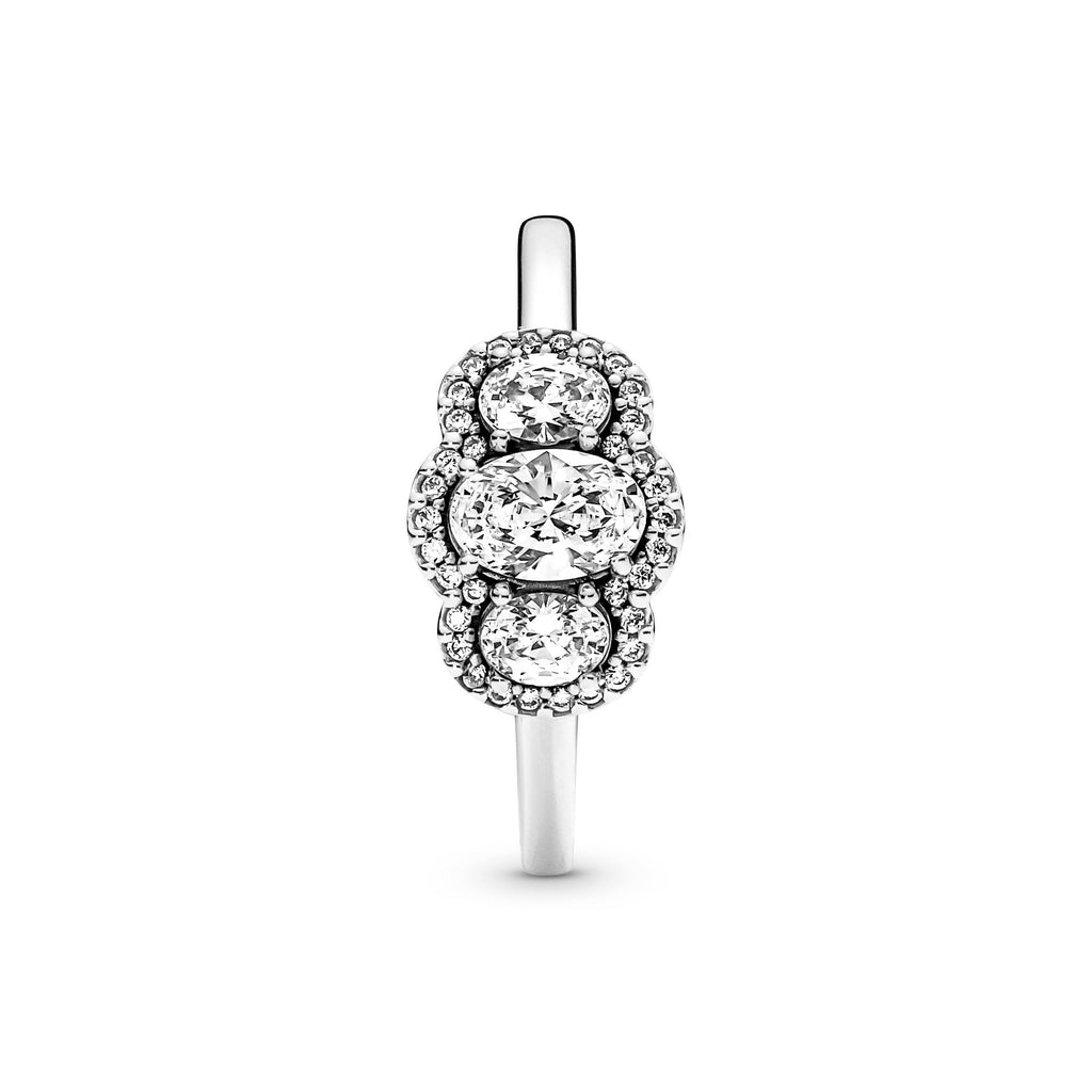 Pandora Three Stone Vintage Ring