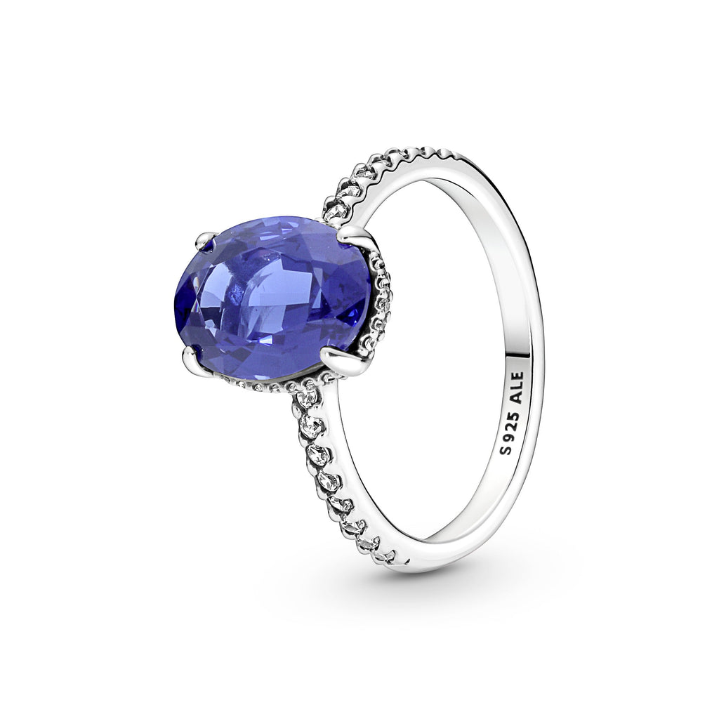 Pandora Sparkling Statement Halo Ring