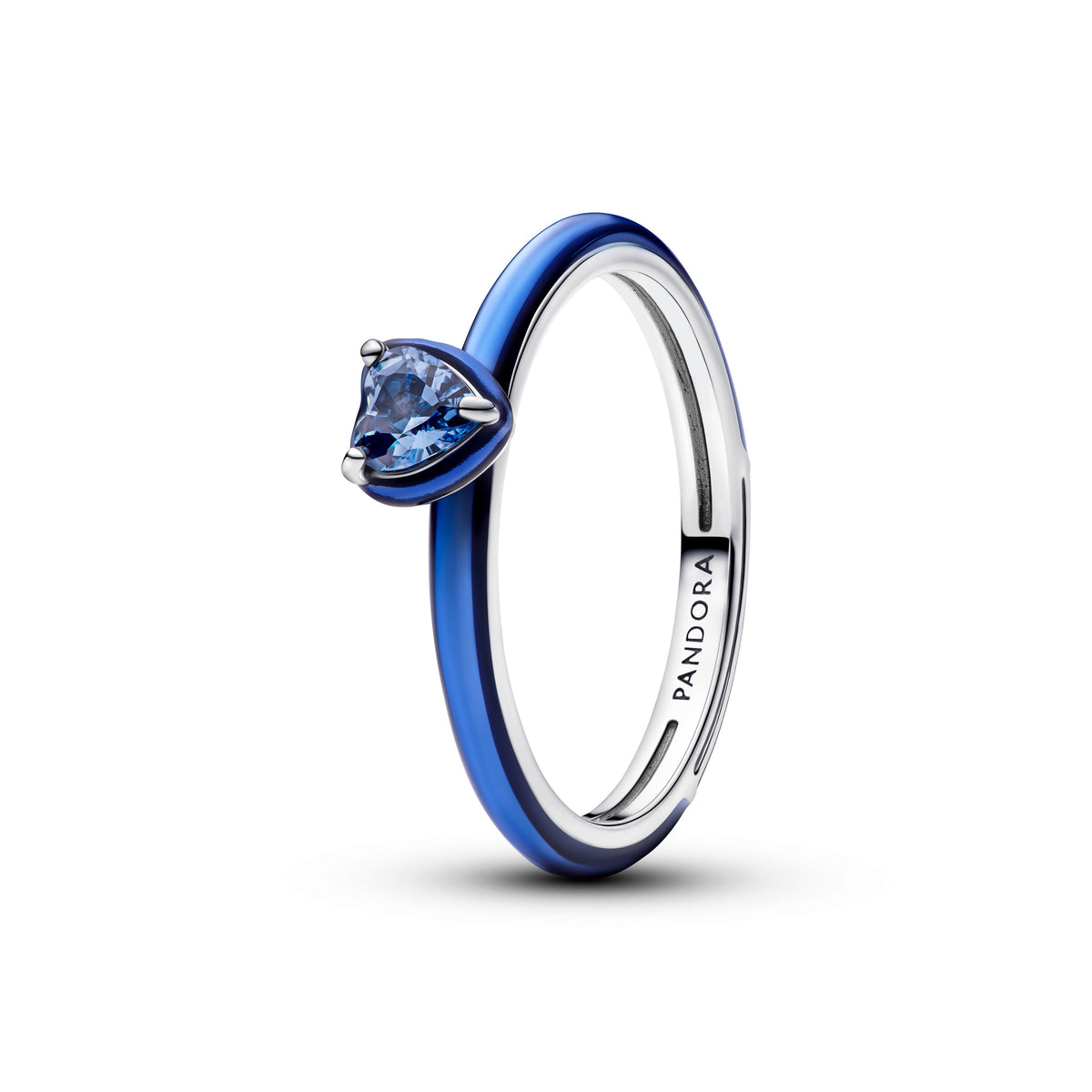 Pandora Blue Chakra Heart Ring