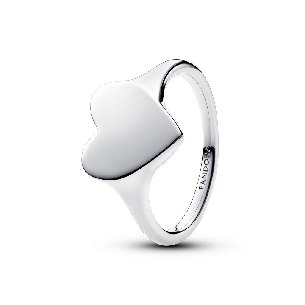 Pandora Engravable Heart Ring
