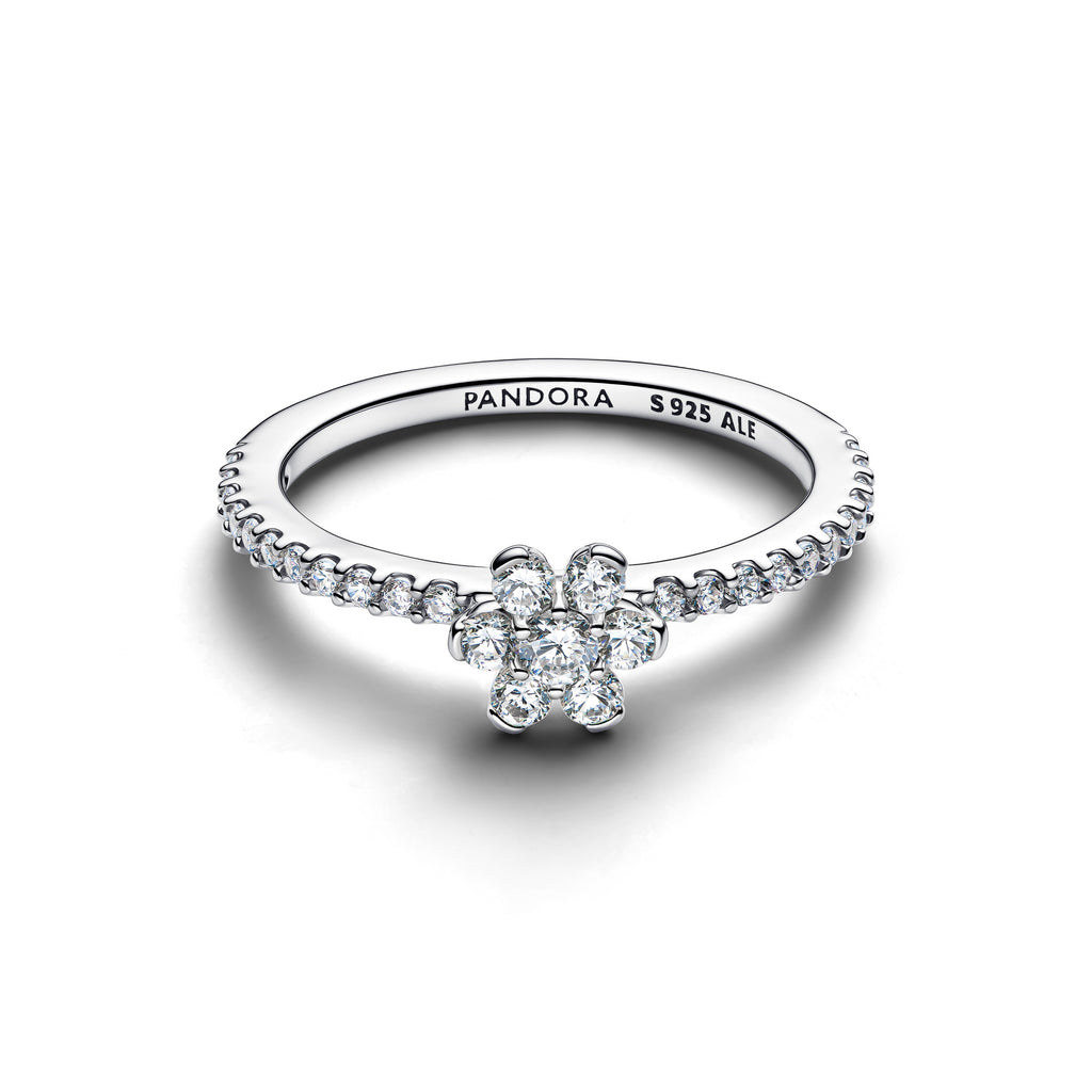 Pandora Sparkling Flower Ring