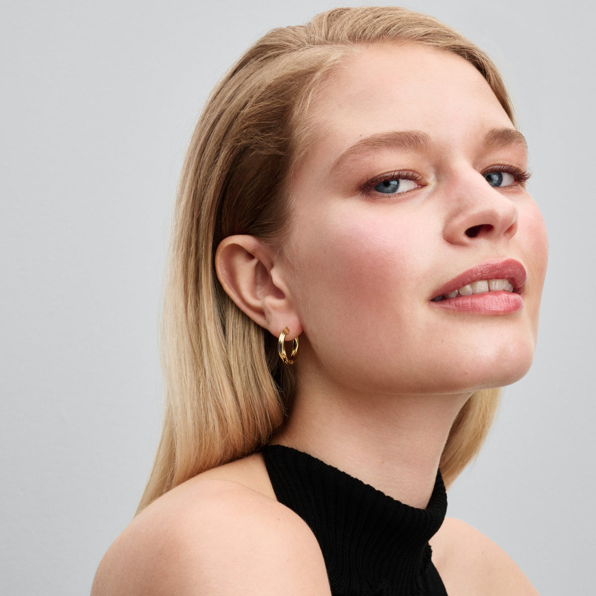 Pandora Twisted Hoop Earrings
