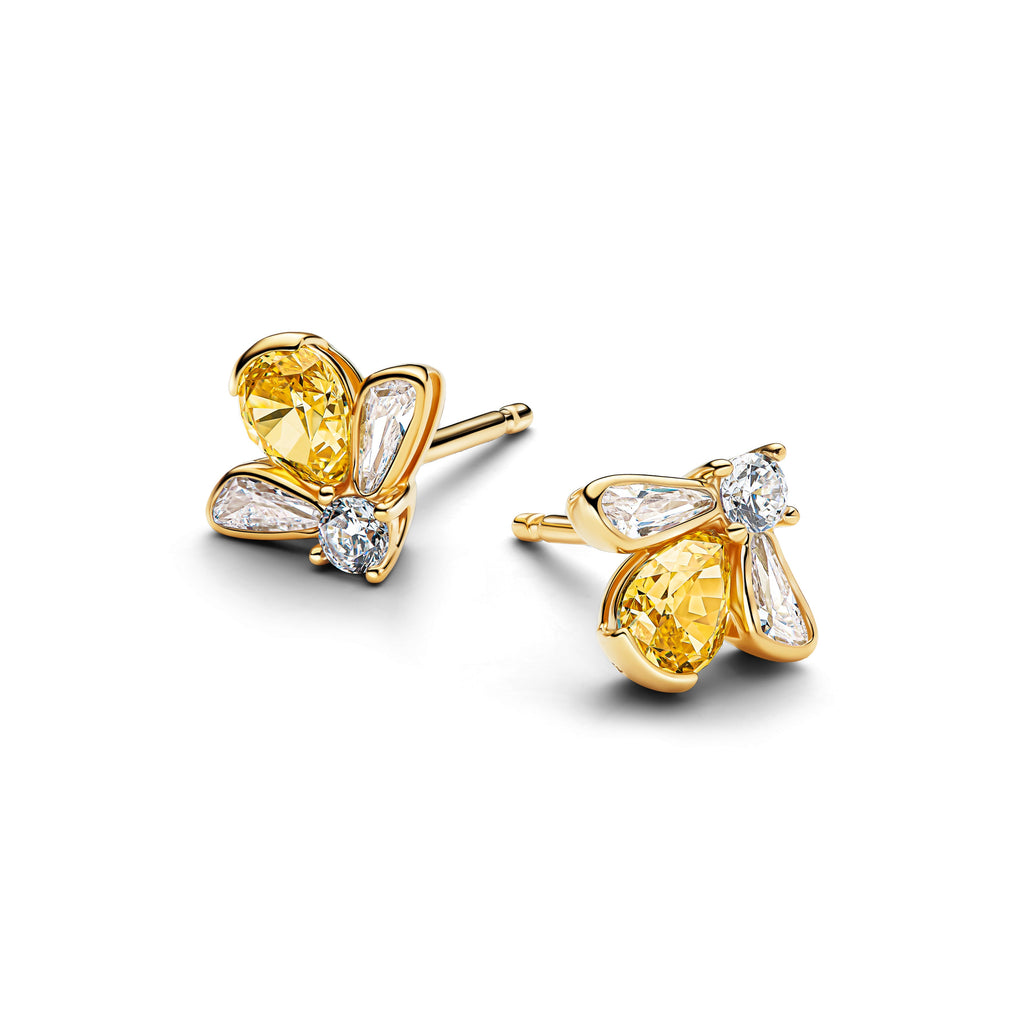 Pandora Honey Bee Stud Earrings