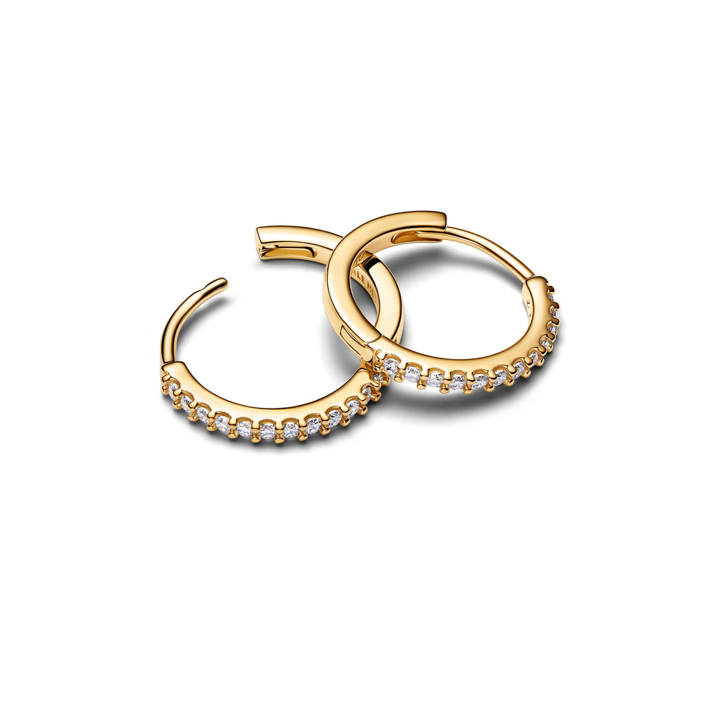 Pandora Sparkling Mini Hoop Earrings