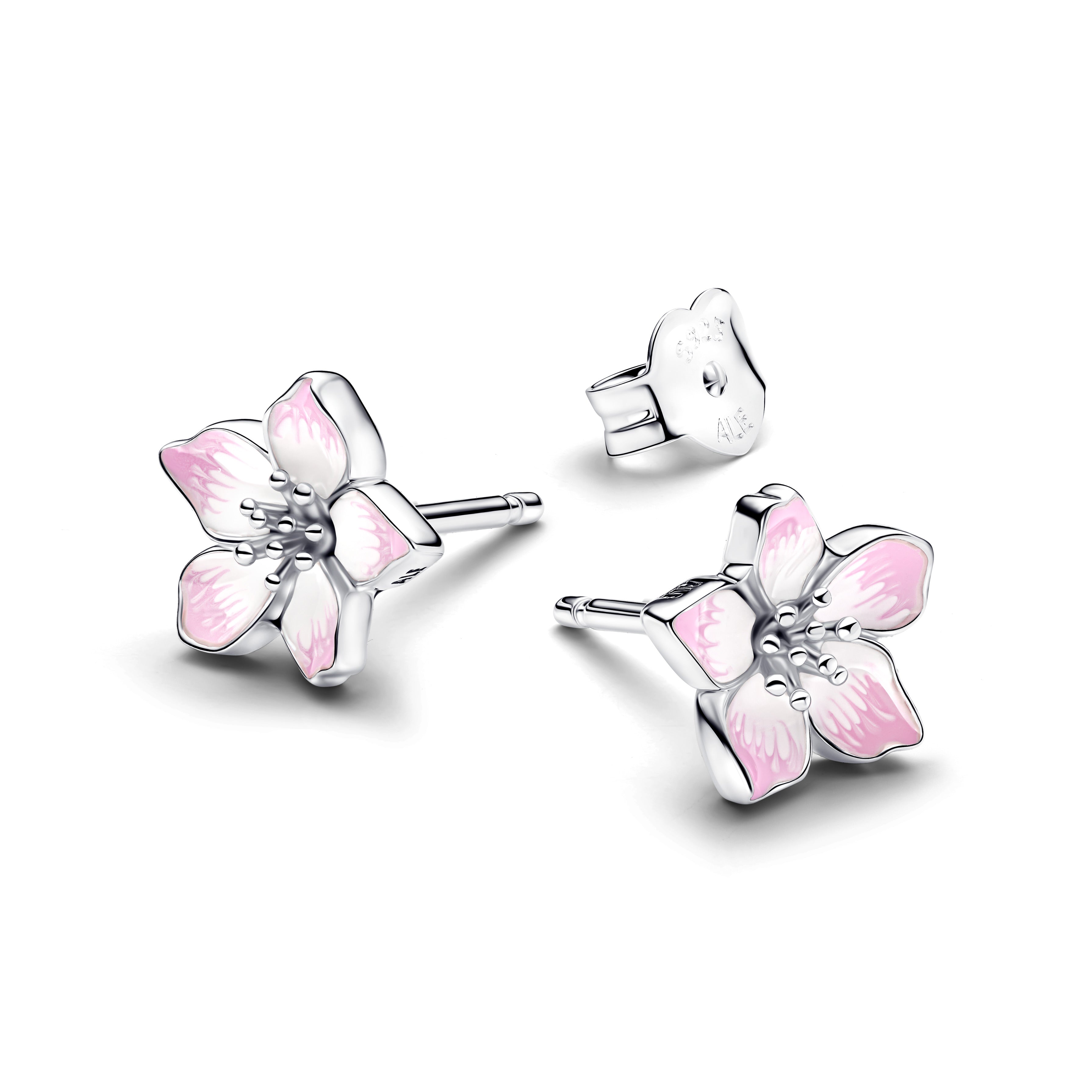 Pandora Cherry Blossom Stud Earrings