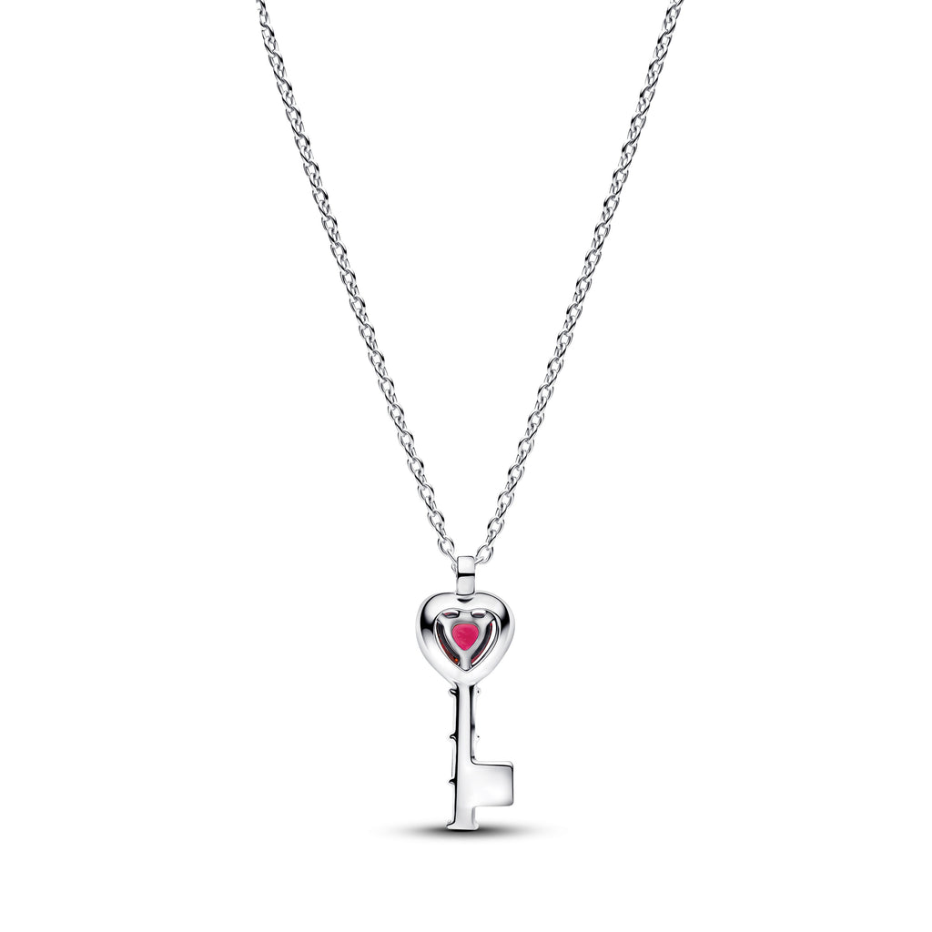 Pandora Elevated Heart Key Collier Necklace